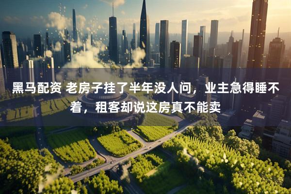 黑马配资 老房子挂了半年没人问，业主急得睡不着，租客却说这房真不能卖